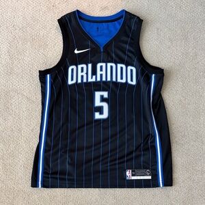 Nike Orlando Magic Basketball Jersey - Black and Blue